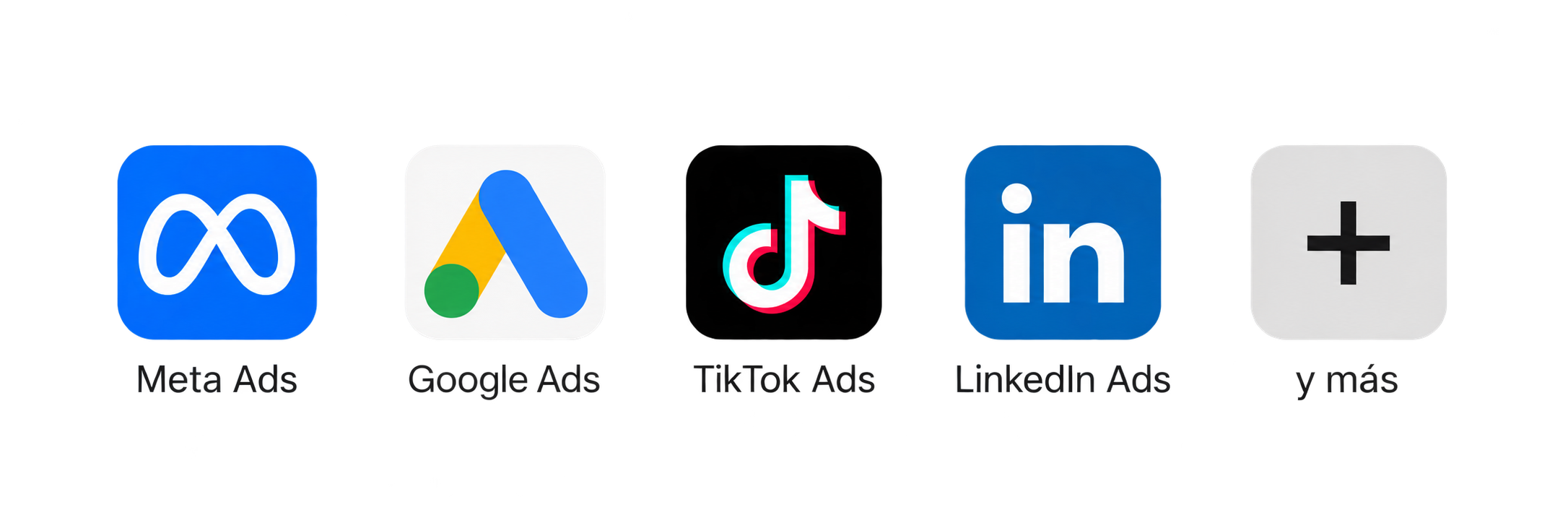 Plataformas de publicidad digital que TOTALUM puede administrar